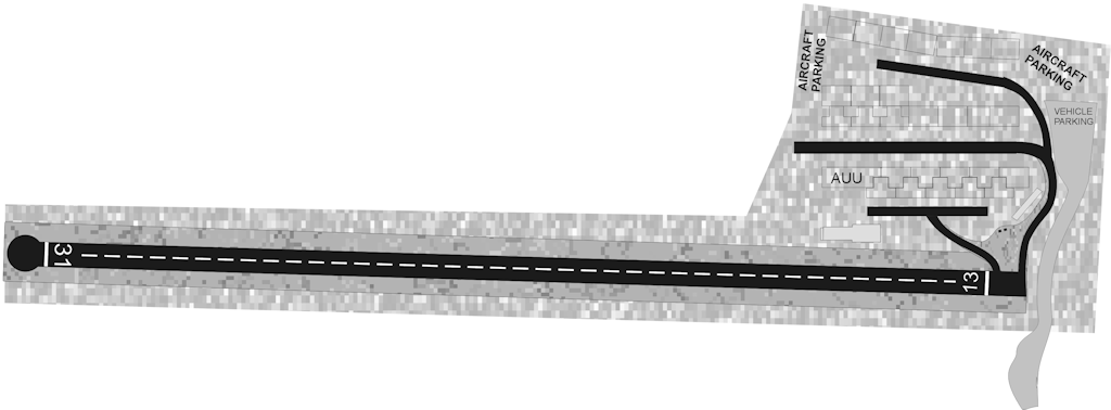 Duncan Airport CAM3 aerodrome diagram drawing